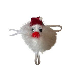 Fredericks Of Hollywood Santa Claus Panties NWT One Size White & Red